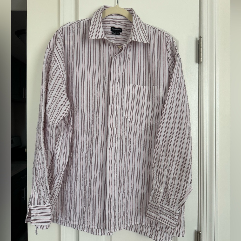 Standard Cloth by Urban Outfitters Striped Button Down Shirt